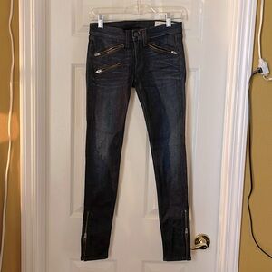 RAG & BONE zipper, skinny, ankle size 24